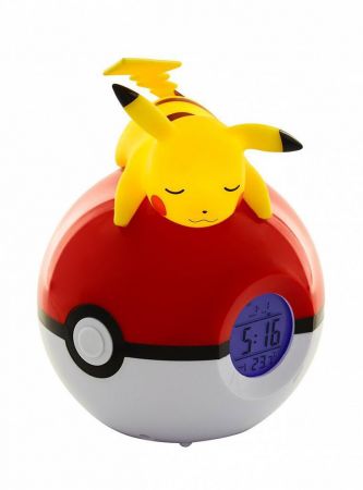 Teknofun Pokémon: Budík - Pikachu & PokeBall