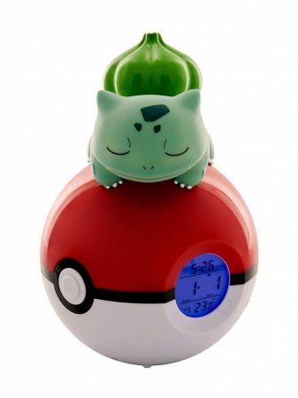 Teknofun Pokémon: Budík - Bulbasaur & PokeBall