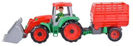 Lena Truxx Traktor s vlekem na seno, ozdobný karton poškozený obal DS92693178