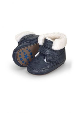 STERNTALER STERNTALER Botičky zimní suchý zip navy kluk-vel.15/16-3-5m