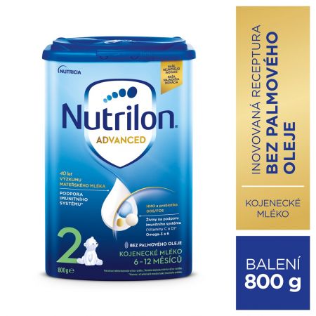 NUTRILON NUTRILON 2 Pokračovací kojenecké mléko 800 g, 6+