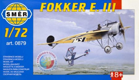 Směr | SMĚR Model letadlo Fokker E.III 1:72 (stavebnice letadla) DS29205531