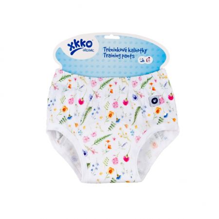 Tréninkové kalhotky XKKO Organic - Summer Meadow Velikost S