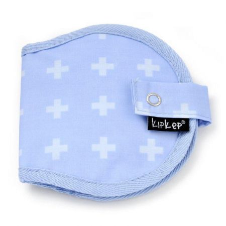 KipKep Pouzdro na vložky do podprsenky Nursery wallet Crossy blue