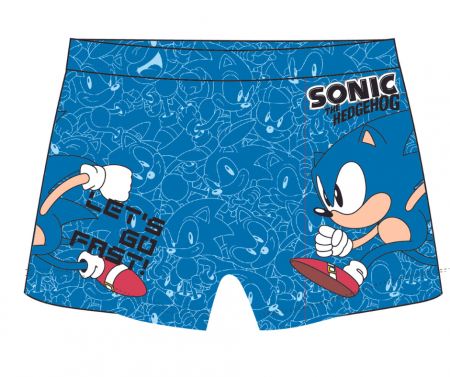 Chlapecké plavky Sonic modré 116/128 cm