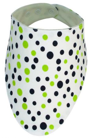 ESITO (handmade) Slintáček bavlna puntík - universal / puntík zelená Barva: puntík zelená, Velikost: universal ESSLIBAVPUNZEL03