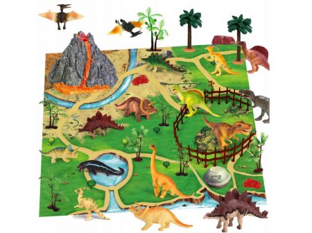 Kamari Velký Jurský svět s dinosaury + koberec