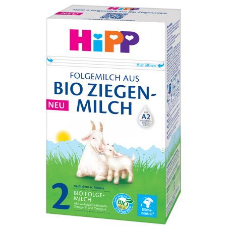 HIPP HiPP 2 BIO Kozí mléko od ukončeného 6. měsíce 400 g