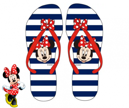 Dívčí žabky Minnie Mouse modré 30/31