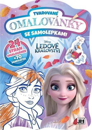 Jiri Models Omalovánky A4 - Ledové království