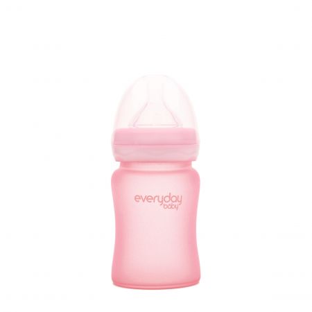 Everyday Baby EverydayBaby Láhev sklo 150ml,rose pink