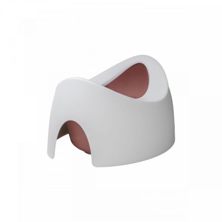 Tega Oboustranný ergonomický nočník Teggi Bílý - růžový