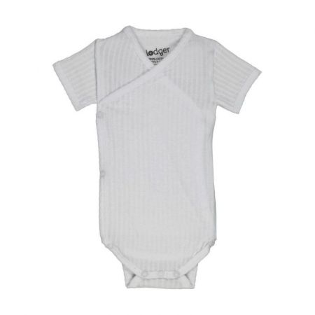 Lodger Romper Short Sleeves Seersucker body-Cloud Dancer 80