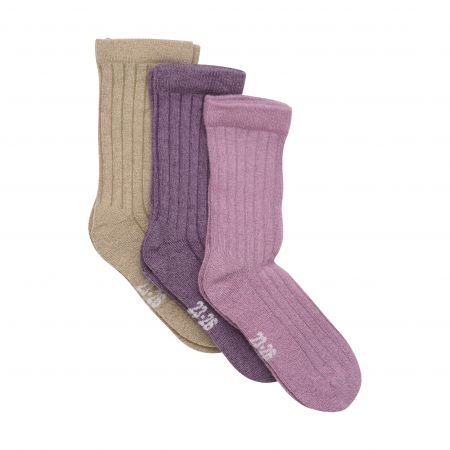 Minymo 3ks dětské vlněné ponožky 5980 - 583 Velikost: 35 - 38 Vlna