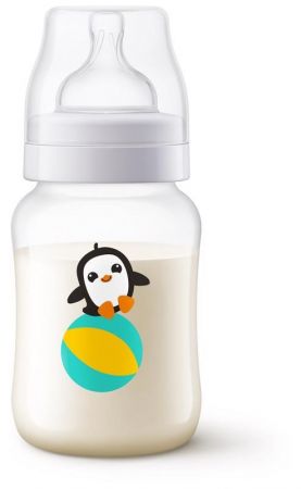 Philips AVENT Láhev Anti-colic 260 ml, tučňák