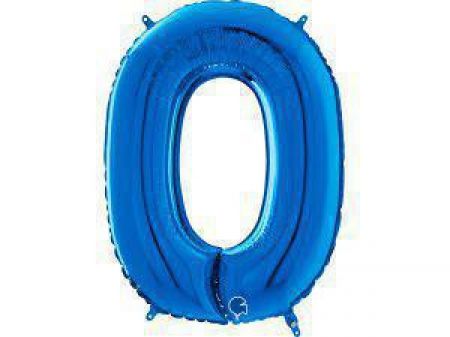 Grabo Fóliový balónek modrá 66 cm číslice