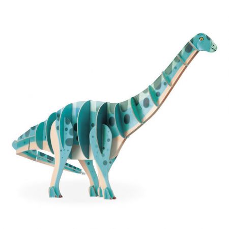 Janod Dřevěné 3D puzzle Dinosaurus Dino Diplodocus