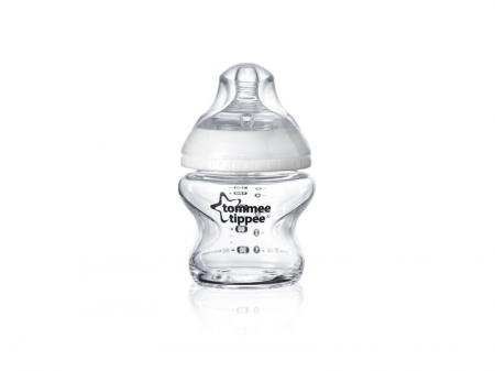 Tommee Tippee Kojenecká láhev C2N 150ml skleněná 0m+