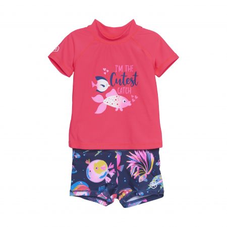 Color Kids kojenecký plavecký set trička a šortek 720089 - 5380 Velikost: 104 Rychleschnoucí