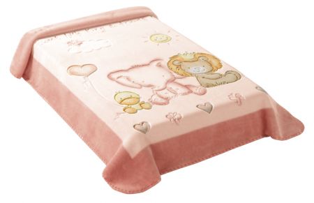 Scarlett Španělská deka 547 - růžová, 80 x 110 cm