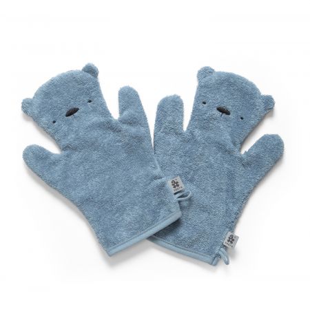 SEBRA Žínka rukavice set froté Powder Blue