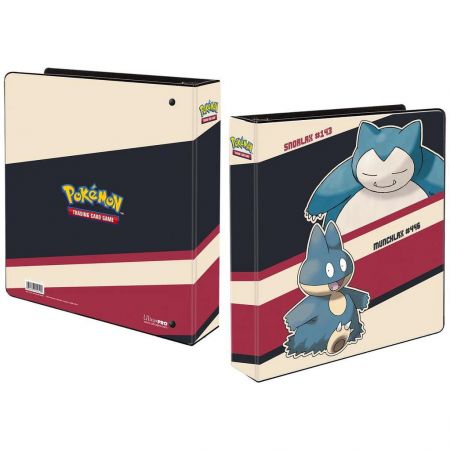 UltraPro Pokémon UP: GS Snorlax Munchlax - kroužkové album na stránkové obaly
