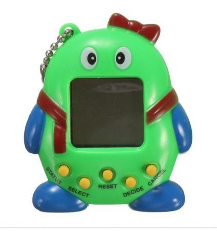KIK Elektronická hračka Tamagotchi zvíře zelená KX9720_3