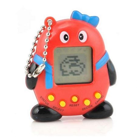 KIK Elektronická hračka Tamagotchi zvíře červená KX9720_4