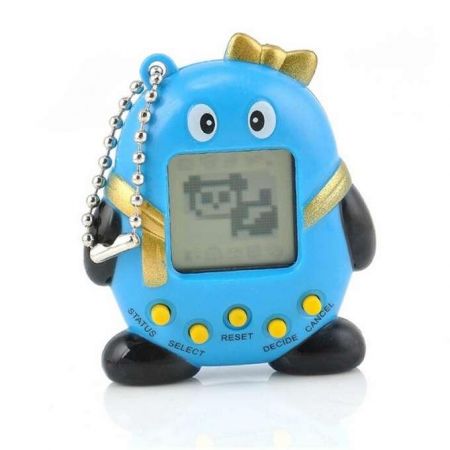 KIK Elektronická hračka Tamagotchi zvíře modrá KX9720_1