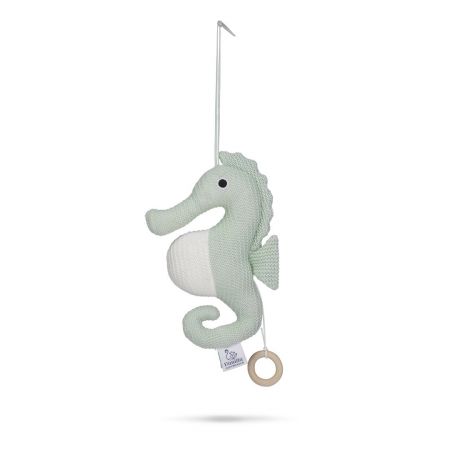 VANILLA COPENHAGEN Hudební hračka mořský koník Ocean Green