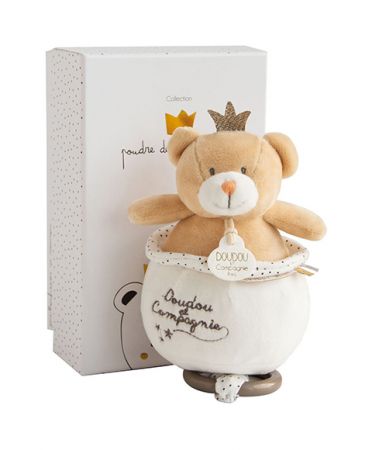 Doudou et Compagnie Paris | Doudou Plyšový medvídek hrající melodii 14 cm DS25738680