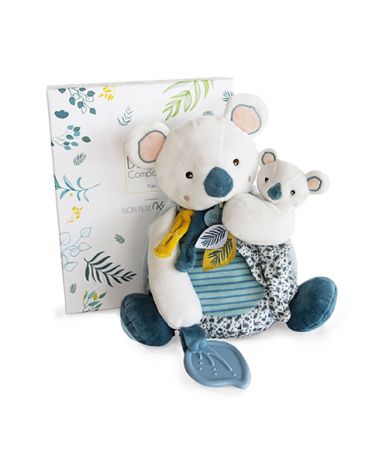 Doudou et Compagnie Paris | Doudou Dárková sada - koala Yoca s miminkem 25 cm DS54283634