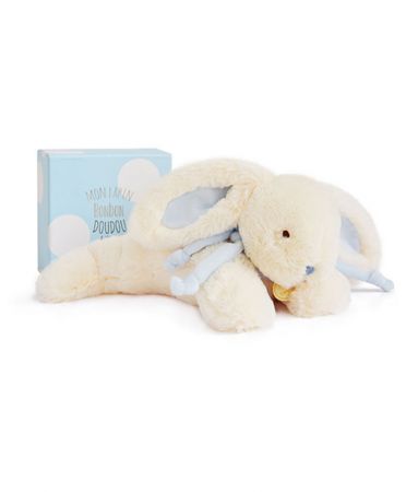 Doudou et Compagnie Paris | Doudou Plyšový králíček modrý 30 cm DS76036098