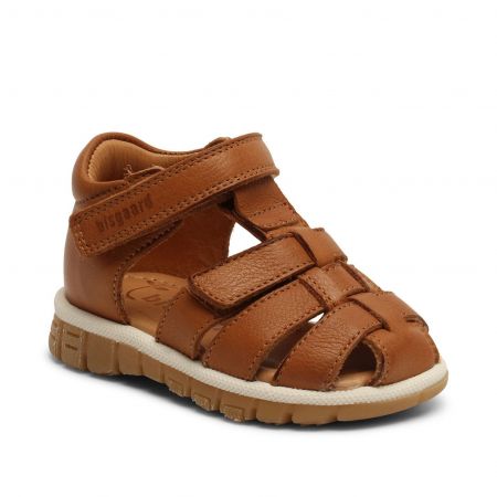 Bisgaard dětské kožené sandály 71267123 - 1300 Velikost: 22 pro první krůčky, rostlinná kůže