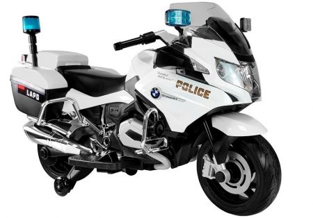 Elektrická motorka BMW R1200 Policie bílá 2818