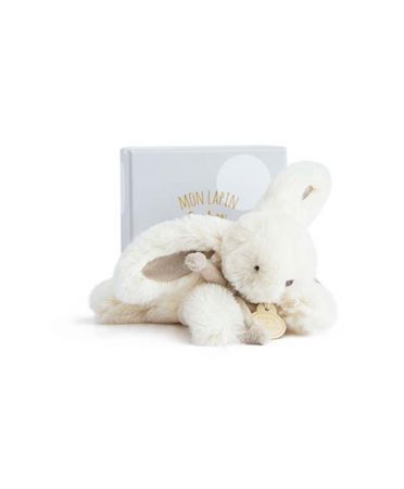 Doudou et Compagnie Paris | Doudou Plyšový králíček béžový 16 cm DS25964757