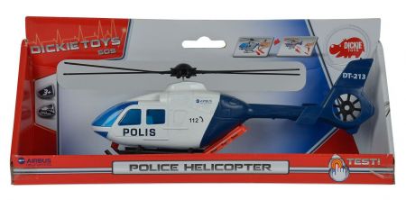 Dickie Policejní vrtulník 24 cm, česká verze