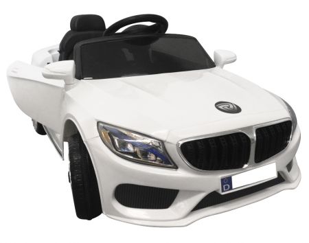 HračkyZaDobréKačky Dětské elektrické autíčko M5 bílé Cabrio M5