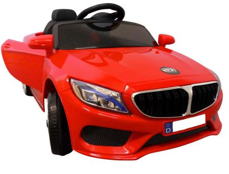 HračkyZaDobréKačky Dětské elektrické autíčko M5 červené Cabrio M5