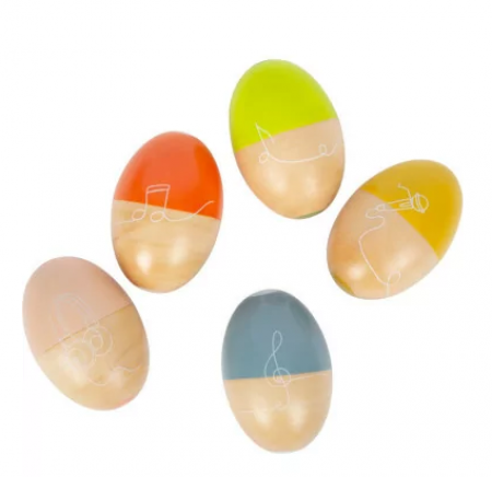 Moyo Montessori Chrastící vajíčka, 2 ks
