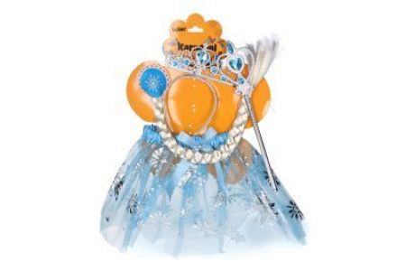 Set karneval - princezna světle modrá - II.jakost