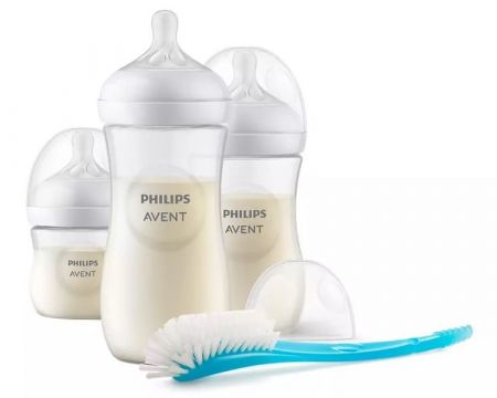 Sada 3 kojeneckých lahví Natural Philips Avent