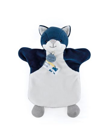 Doudou et Compagnie Paris | Doudou Plyšový maňásek vlk 25 cm DS14031660