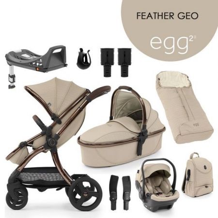 BabyStyle Egg2 Platinum 9v1-Feather Geo