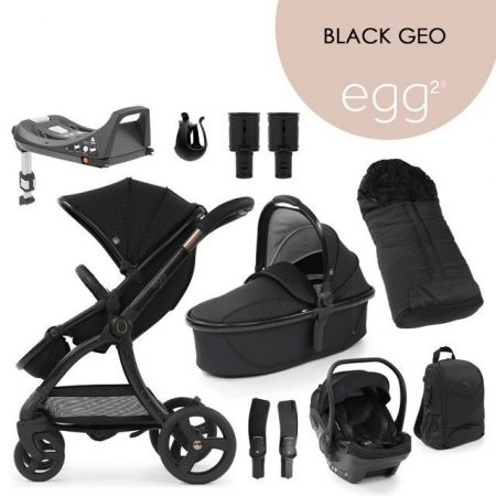 BabyStyle Egg2 Platinum 9v1-Black Geo