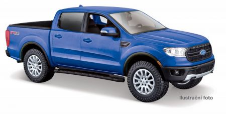 Maisto - 2019 Ford Ranger, metal modrá, 1:27 DS47345258