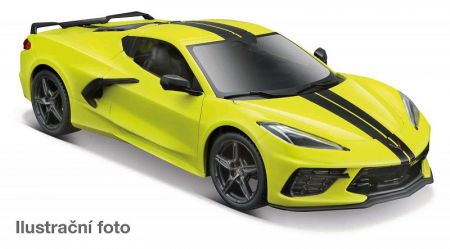 Maisto - 2020 Chevrolet Corvette Stingray Coupe Z51, žlutá, 1:24 DS42073837