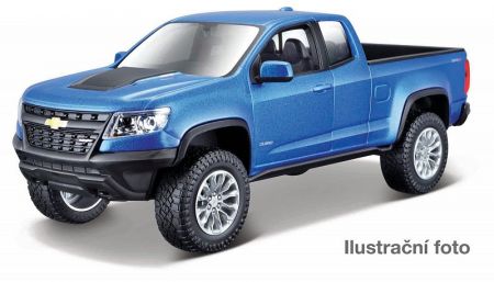 Maisto - 2017 Chevrolet Colorado ZR2, metal tmavě modrá, assemly line, 1:27 DS25642156