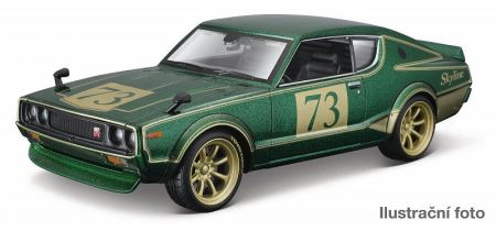 Maisto - 1973 Nissan Skyline 2000GT-R (KPGC 110), zelená, Tokyo Mods, 1:24 DS56900430