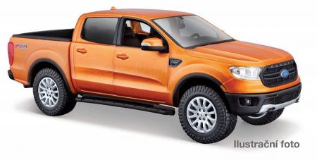 Maisto - 2019 Ford Ranger, metal oranžová, 1:27 DS90213206